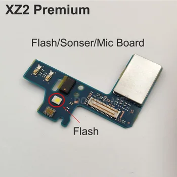 Dower Mine de Proximitate Senzor de Lumină Flash Vibrator Antena Conector PCB Pentru Sony Xperia XZ2 Premium H8166 XZ2P Plus 5.8