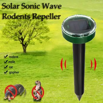 Gradina Curte Nouă Utile De Energie Solară Eco-Friendly Cu Ultrasunete Gopher Mol Șarpe Mouse-Ul Pest Repeller Anti Control