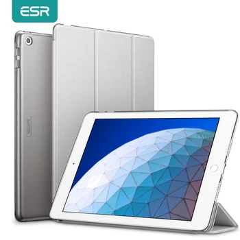 ESR pentru iPad Air 3 Caz 2019 Yippee Trifold Inteligente Caz de Somn/Wake Auto Usoare Stand Caz Capacul din Spate Greu pentru iPad Air 3