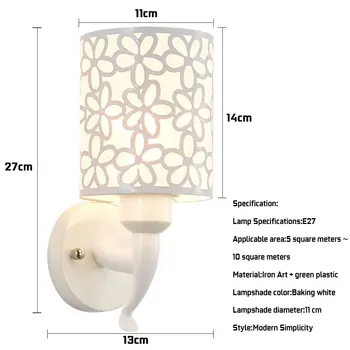 LED Lampă de Perete Dormitor Lângă Perete Lumina de Interior Camera de zi Sala de Mese Decor Iluminat Scara Coridor de Lumină