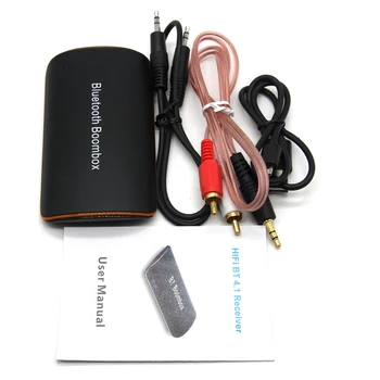B2 Hifi Wireless Bluetooth 4.1 Receptor Stereo de 3,5 mm AUX Stereo A2DP Dongle Muzica Adaptor pentru Tableta Difuzor PC MP3