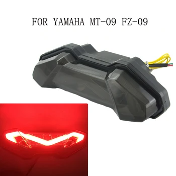 Pentru Yamaha MT-09 MT09 MT 09 2013-2017 2016 Motocicleta Led Integrate de Semnalizare din Spate, Coada de Lumină Frână de Oprire Lumina de Semnalizare Lampa