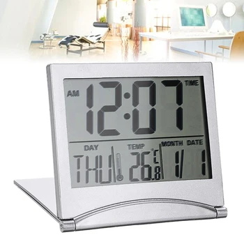LED Digital Ceas cu Alarmă Snooze Calendar Mute Temperatura Mesei de birou Ceas Electronic pentru Acasă Decorare Dormitor Ceas