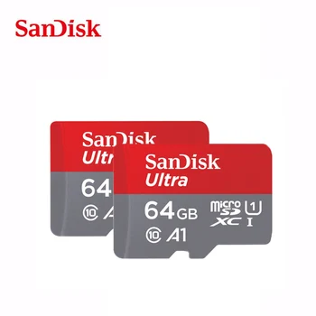 SanDisk micro SD Card flash drive 64gb Card de Memorie de 64GB microSD card TF microSD XC UHS-I Card pentru smartphone-uri cartao de memoria
