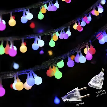 Cherry bec lumini Șir 10M 100LEDs Mingea Lumini de Decor pentru mall Acasă Camping Ghirlande de Crăciun de Vacanță de Iluminat