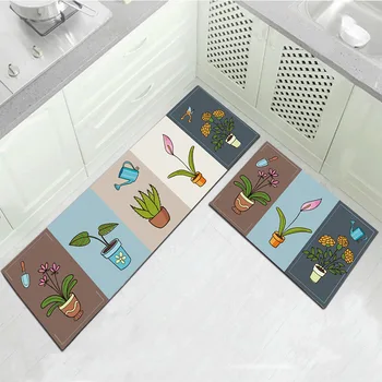Non-alunecare de Populare Mașină de spălat Durabil Ușa de la Intrare Mat Covor Baie Acasă în Bucătărie de Designer, Covorașe Decorative Covoare Dormitor
