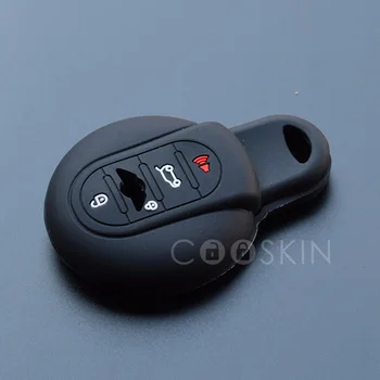 Silicon cheie fob caz acoperire capac pentru BMW mini cooper poadster countryman coupe paceman R55 R56 R57 R60 F55 F56 sistemului de acces fără cheie de styling