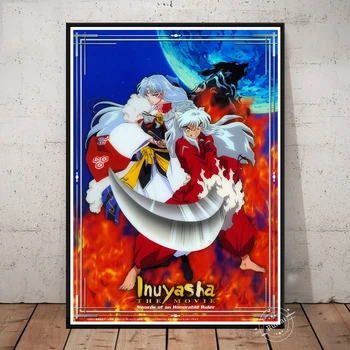 Inuyasha Poster Anime Japonez Printuri Pictura Pe Perete De Înaltă Calitate, Decor Acasă Personalizate Cameră Decor