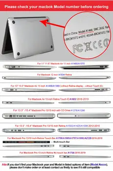 Noul Laptop Tableta Notebook Maneca Geanta Husa Cover Pentru Apple Macbook AIr Retina Pro Touch Bar 11 11.6 12 13 13.3 15 15.4 17