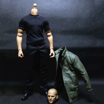 1/6 scară de Acțiune figura Accesorii capul de sex masculin sculpta haine set de accesorii pentru 12 inch figura de acțiune organism