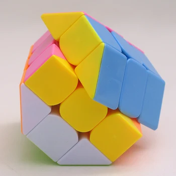 QIYI Octogon Cilindru Cub Stickerless Cub Viteza poftă de mâncare de Puzzle Jucarii Educative Cubo Magico Jucării pentru Copii Pentru Copii