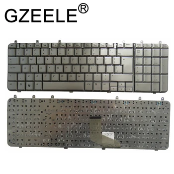 GZEELE engleză UI tastatura pentru HP DV7-1000 DV7-1100 DV7-1200 DV7-2000 DV7-1500 DV7T DV7Z argint tastatura