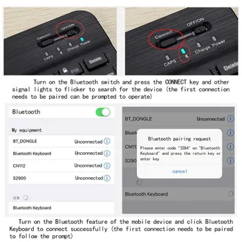KK&LL Pentru Amazon fire HD 10(a 7-a/5-a Generație,2017/de Presă) din Piele Smart Tablet Stand Folio Caz Acoperire+tastatura Bluetooth