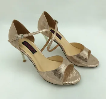 Confortabil și Fashional Argentina Tango Pantofi de Dans de Petrecere, Pantofi Nunta, Pantofi de piele talpa T6282LGL