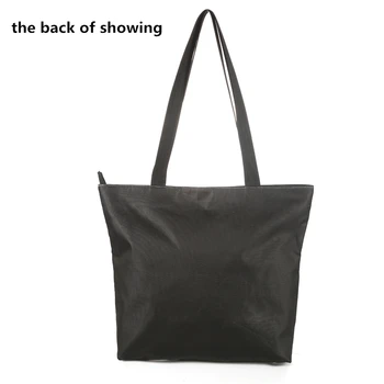 Personalizate doamnelor geantă de umăr de imprimare doamnelor geantă de cumpărături mare panza geantă de mână doamnelor umăr sac portabil de agrement 44.5*35cm