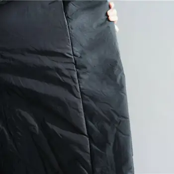 Plus Dimensiune Lungi de Iarnă Strat de Sacou pentru Femei Sacou Negru Femeie de Iarna Paltoane și Jachete Femei de Îmbrăcăminte de sex Feminin 2020 Palton