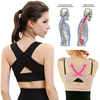 Femei Cu Bretele Support Belt Ortopedice Înapoi Corector De Postura Bretele Postura De Umăr Corector Înapoi Îndreptat Sutien Shaper