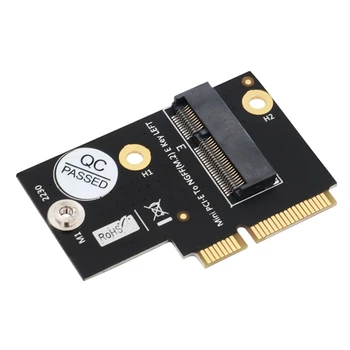 M. 2 Cheia E la Jumătate de Dimensiune Mini PCI-E Adaptor Convertor pentru WiFi6 AX200 9260