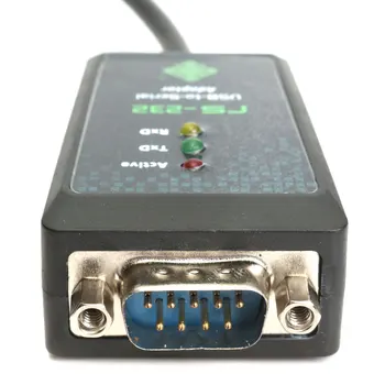 LEORY RS232 DB9 (FTDI Chipset) 232A Set Kit Profeesional USB to Serial Port Converter Conector de Cablu de Sârmă