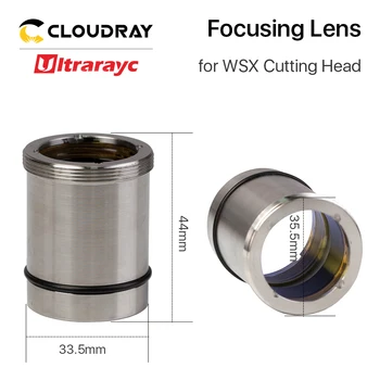Ultrarayc Fibre Laser Focalizare D30 F100 F125mm cu Suport Lentile pentru WSX Tăiere cu Laser Cap