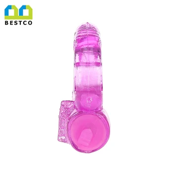 CO Mini Penis Vibrator Inele de Întârziere 18+ Penis Enlarger Prezervativ Adult Jucarii Sexuale din Silicon Dispozitiv Erotic Pentru Barbati B-YC4