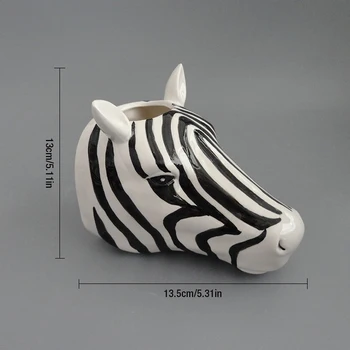 Zebra, Rinocer, Cal Dinozaur Jucărie Decor Autocolant Unicorn Tort Statuie Perete Vaza, Ghiveci De Flori Aniversare De Nunta Cadou De Crăciun Troy Film