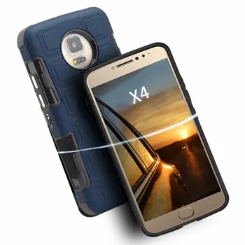 Caz Pentru Motorola Moto X4 Capacul din spate fundas Pentru MOTO X4 2017 Caz deget inelul de suport suport magnet TPU caz telefon moale kimTHmall