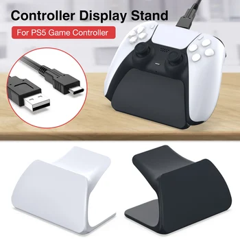 Controller Display Stand Pentru DualSense Gamepad suport de Sprijin Pentru PlayStation 5 Controler de Joc cu Accesorii Cablu de Încărcare
