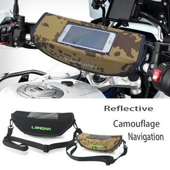Motocicleta Camuflaj impermeabil ghidon de călătorie de navigare GPS sac Reflectorizante Geanta Pentru Triumph Tiger 800 1200 Sport