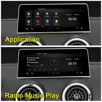 Android 9.0 8 Core 4GB 64GB Pentru toate modelele Audi A3 8V~2018 MMI 2G 3G RMC Android Auto Multimedia Player Stereo Radio-Navigație GPS