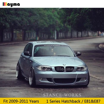 Fibra de Carbon acoperire Oglinda Pentru BMW Seria 1 Hatchback 116i 120i 130i 135i E81 E87 anul 2009-2011 Masina din spate oglindă capac (pe stick)