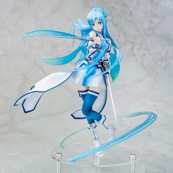 SAO Sabie de Arta On - line- Secvență de Luptă Yuuki Asuna Spiritul de Apă Titania Erika 1/7 Decor din PVC figurina Jucarie