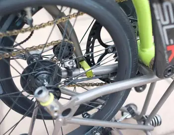 Pliere biciclete cârlig de E-ring pentru brompton biciclete pliante furca fata partea 7 culori