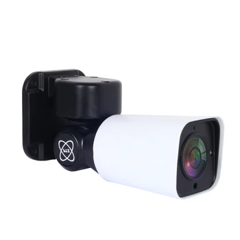 5MP Mini PoE IP PTZ Camera Glonț 4X zoom Optic 2.8-12mm IP66 CCTV Cam în aer liber, Suport ONVIF P2P H. 264 (H. 265) Pentru HK POE NVR
