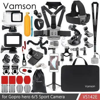 Vamson pentru Gopro Hero 7 6 5 Accesorii Kit rezistent la apa de Locuințe Caz Cadru Adaptor Floaty Bobber pentru Go pro Hero 6 5 Camera VS142
