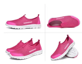 Pantofi sport 2020 Primavara Toamna Femei Ușoare Plasă de Pantofi Slip-On Pantofi Sport Unisex Brand în aer liber Adidași Pantofi de Plaja