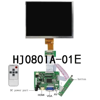 Yqwsyxl 8 inch IPS 1024*768 tableta cu ecran HD LCD display HJ080IA-01E HE080IA-01D Driver Placa de Control HDMI Monitor Pentru Zmeura