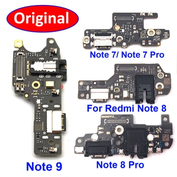 Original USB de Încărcare de Andocare Port Conector de Bord Piese de schimb Flex Cablu Cu Microfon Pentru Xiaomi Redmi Nota 9 9 8 7 Pro