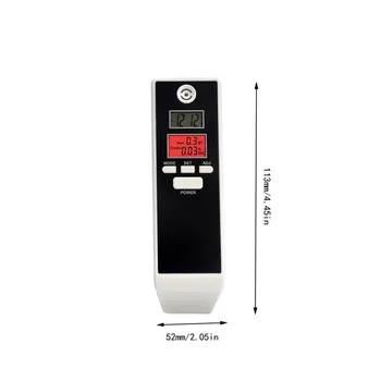 PFT-661S Alcool Tester Digital Cu Iluminare din spate cu Fiola de Conducere Esențiale Verifica detector de Alcool pentru siguranța în trafic