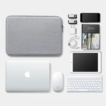 Laptop Maneca Caz 13.3 14 15.4 15.6 Inch Notebook Travel Geantă pentru Macbook Air Pro 14 inch rezistent la Șocuri Caz pentru Barbati Femei