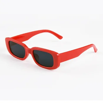 DRESSUUP Punk Ochelari de Soare Rama Lentile PC-ul de Călătorie ochelari de Soare Retro Mici, Ovale ochelari de Soare pentru Femei Brand Designer Cadru Moda