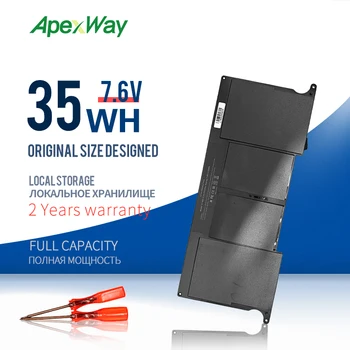 7.6 V 35Wh baterie Laptop pentru APPLE Macbook Air 11