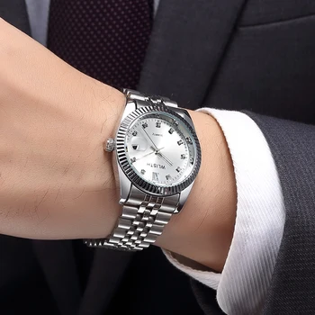 Reloj Hombre Bărbați Încheietura Ceas Barbati Ceasuri De Top De Brand De Lux Femei Ceas De Diamant Ceas Automatic Data Saat Relogio Masculino