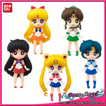 PrettyAngel - Autentic BANDAI SPIRITELE Figuarts mini 25 Sailor Moon Sailor Moon Mercur SailorMars Jupiter Venus Cifrele de Acțiune