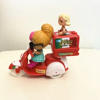 1 Set Original Lol Surpriză Păpuși și Lil Sora de Echitatie o Motocicleta Combinație Jucării DIY Colectie Figura Jucarii pentru Copii