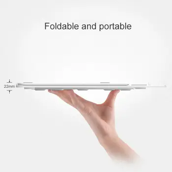 Rotirea Suport pentru Laptop Reglabil pe Înălțime Aluminiu Laptop Riser Suport Portabil Ergonomic pentru Notebook MacBook Air Pro