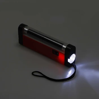 6V Portabil 2in1 Intermitent Lanterna Blacklight Alimentat de la Baterie Lampă cu Ultraviolete UV Tub de Lumină Bec Portabil Detector Bani