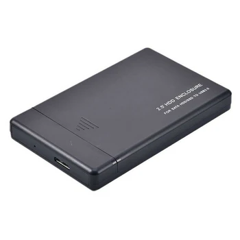 4 Culori 2.5 Inch USB 2.0 SATA Cutie HD 1TB HDD, Hard Disk Extern Cabina de Caz Suport de Până la 2TB de Transfer de Date Instrument de Rezervă