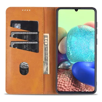 Pentru Xiaomi 10 Lite Caz Flip Piele PU Stand Moale TPU Stil de Carte de Telefon Capacul Cartelei De 10 Km Lite
