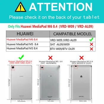 Copii Antișoc EVA Stand Caz Pentru Huawei M6 8.4 inch VRD-W09 VRD-AL09 husa pentru Tableta Cu Suport de Mână